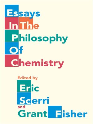 cover image of Essays in the Philosophy of Chemistry